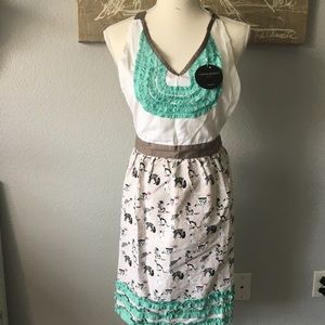 Cynthia Rowley apron NWT